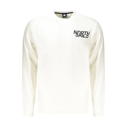 North Sails White Cotton Mens Sweatshirt