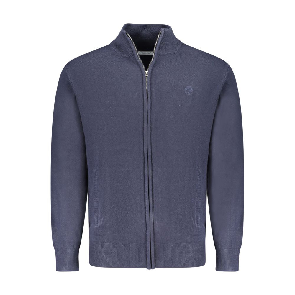 North Sails Blue Acrylic Men Cardigan