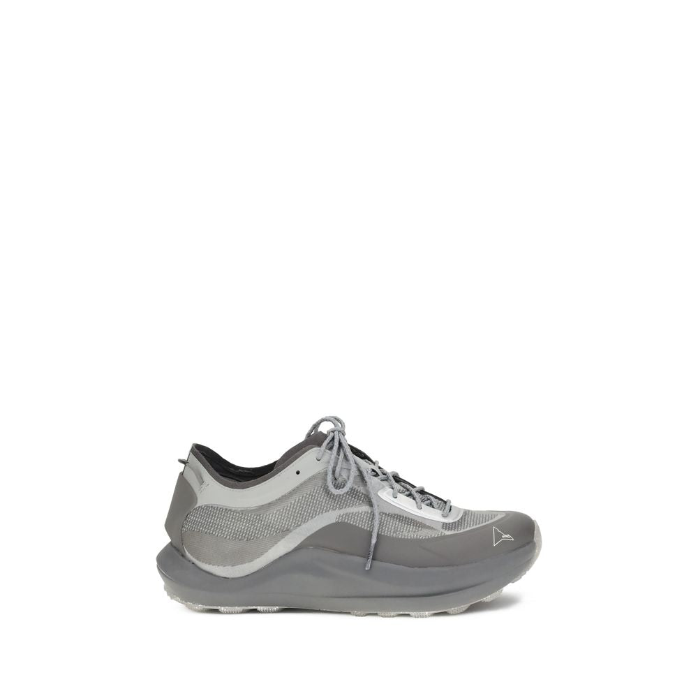 ROA Gray Polyamide Athletic Sneakers