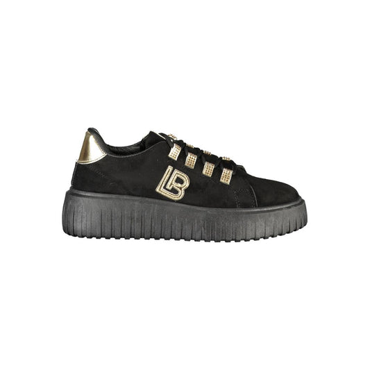 Laura Biagiotti Nero Poliuretano Women Sneaker