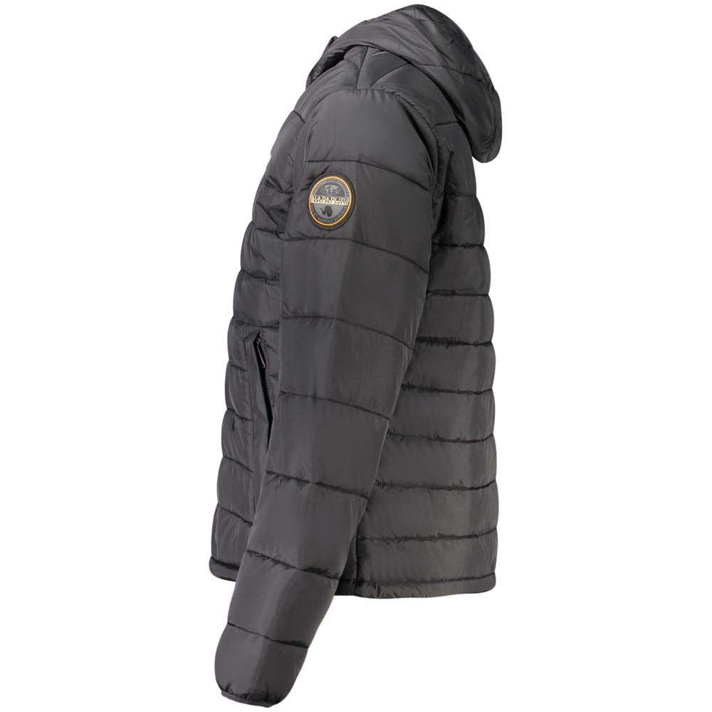 Napapijri Black Poliammide Men's Jacket