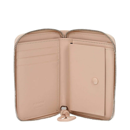 Jil Sander Pink Leather Wallet