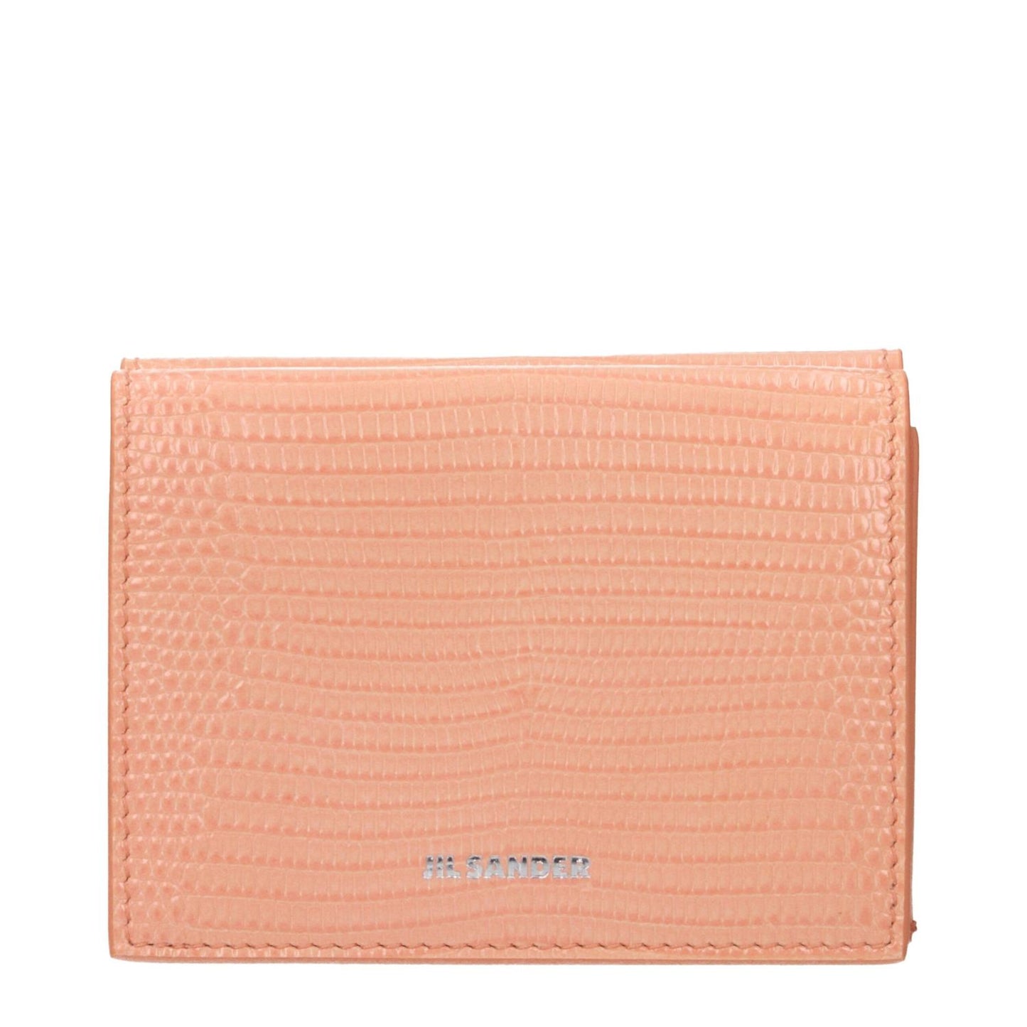 Jil Sander Pink Leather Wallet