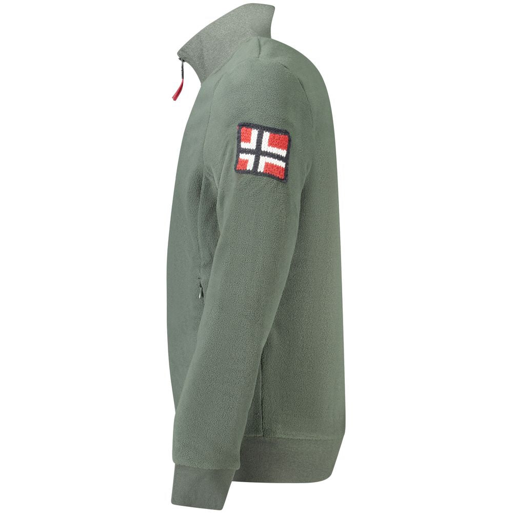 Norway 1963 Verde Polyester Men Sweatshirt