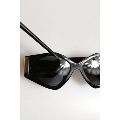 Dolce & Gabbana DG4396 Gray Gradient Black Irregular Frame Sunglasses