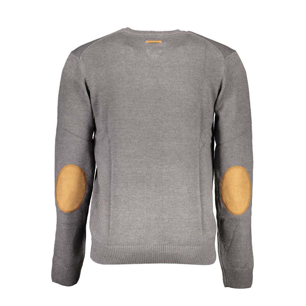Gianmarco Venturi Grigio Cotton Mens Sweater