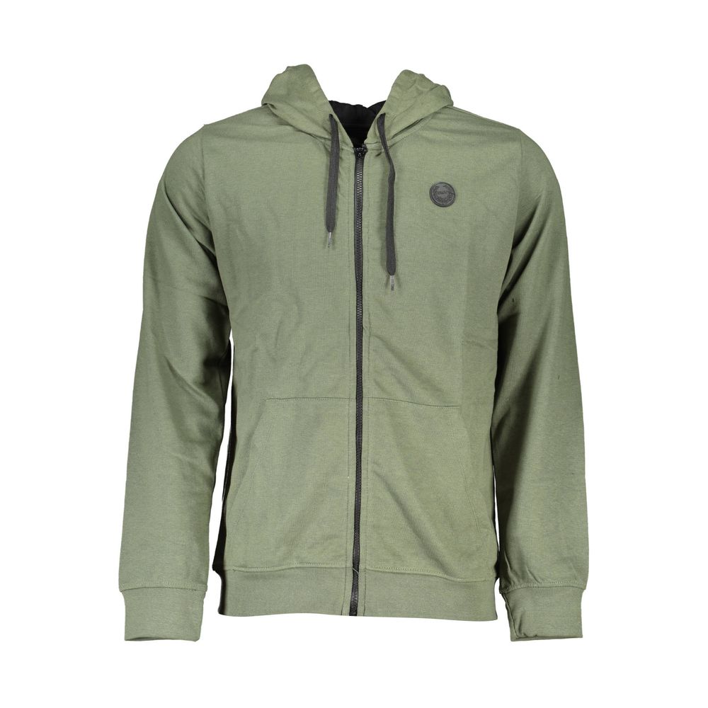 Gianmarco Venturi Green Cotton Sweatshirt