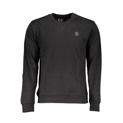 Gianmarco Venturi Black Cotton Sweatshirt