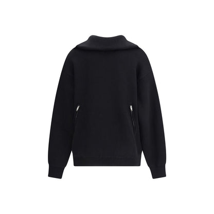 Balenciaga Black Cotton Sweatshirt