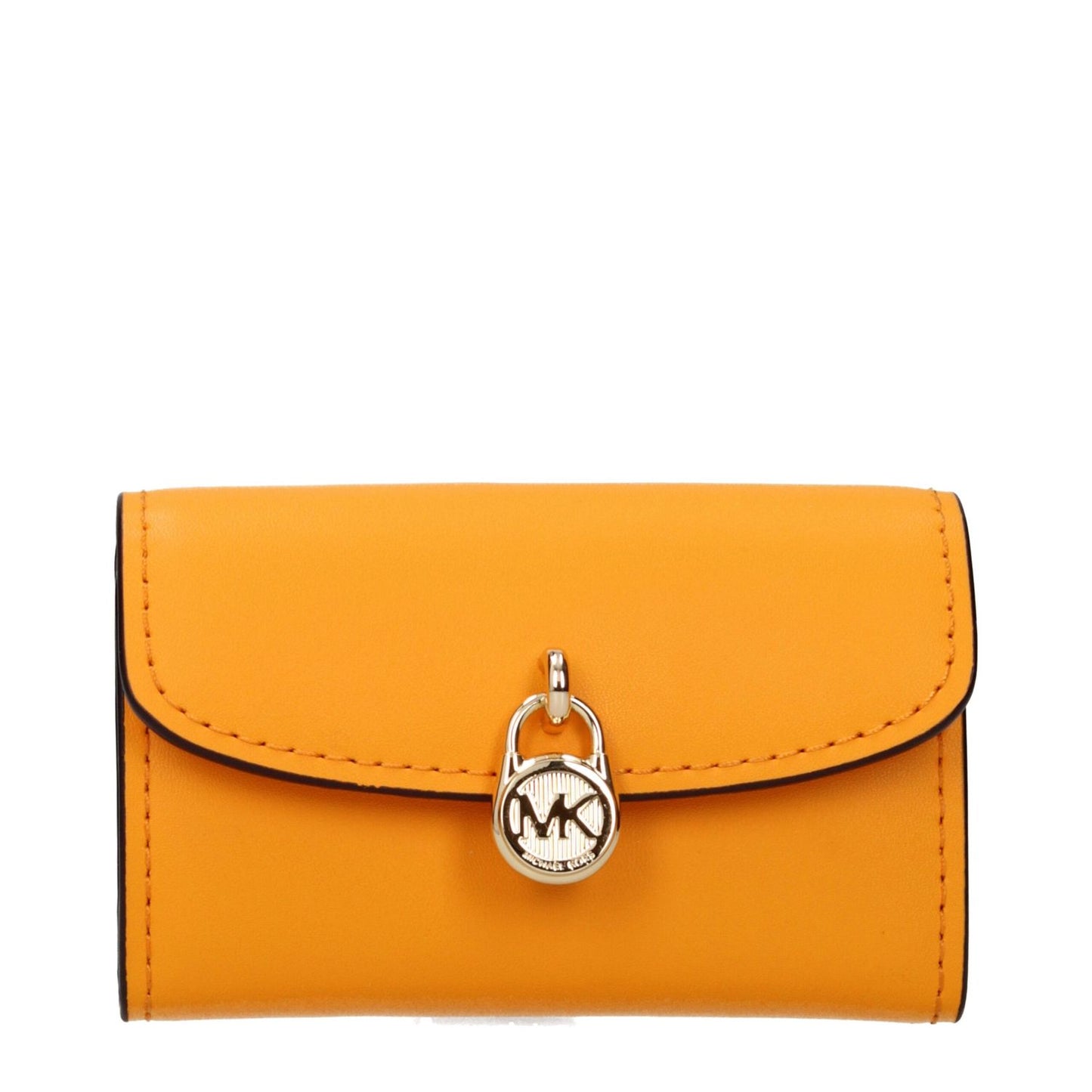 Michael Kors Orange Leather Wallet