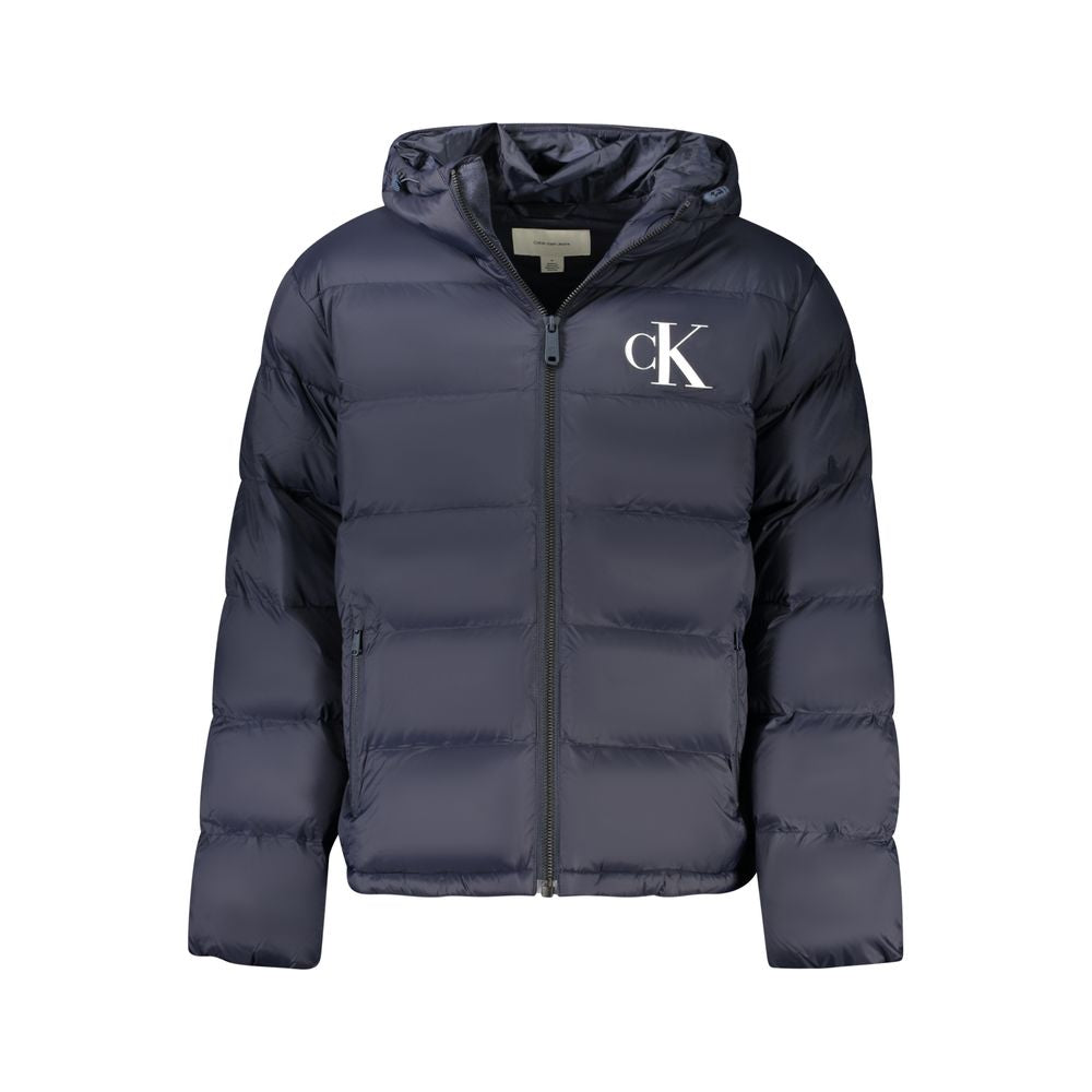 Calvin Klein Blu Poliammide Men's Jacket