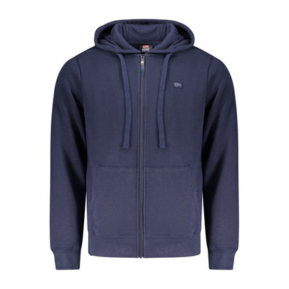 Norway 1963 Blue Cotton Men's Hoodie Sweatshirt