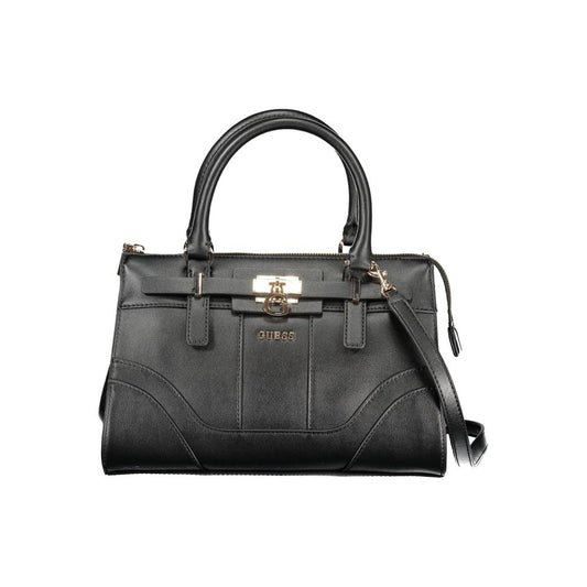 Guess Jeans Black Polyurethane Women Handbag