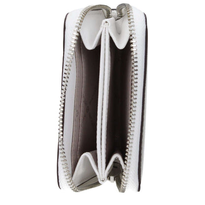 Michael Kors White Leather Cardholder