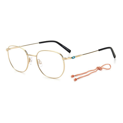 M Missoni Gold Metal Glasses (Frames)