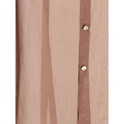 Darkpark Bordeaux Silk Blouse