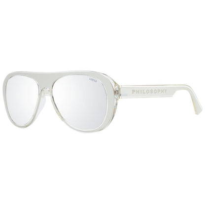 Lozza Silver Acetate & Plastic Sunglasses