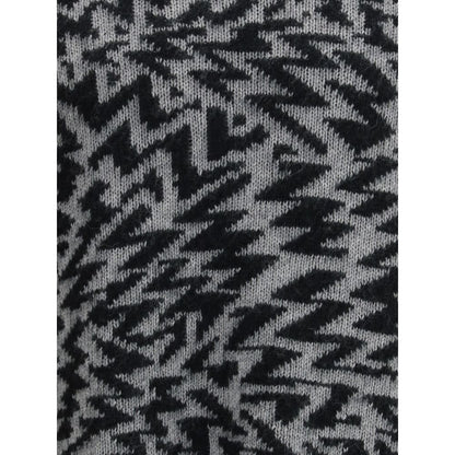 Laneus Gray Wool Sweatshirt