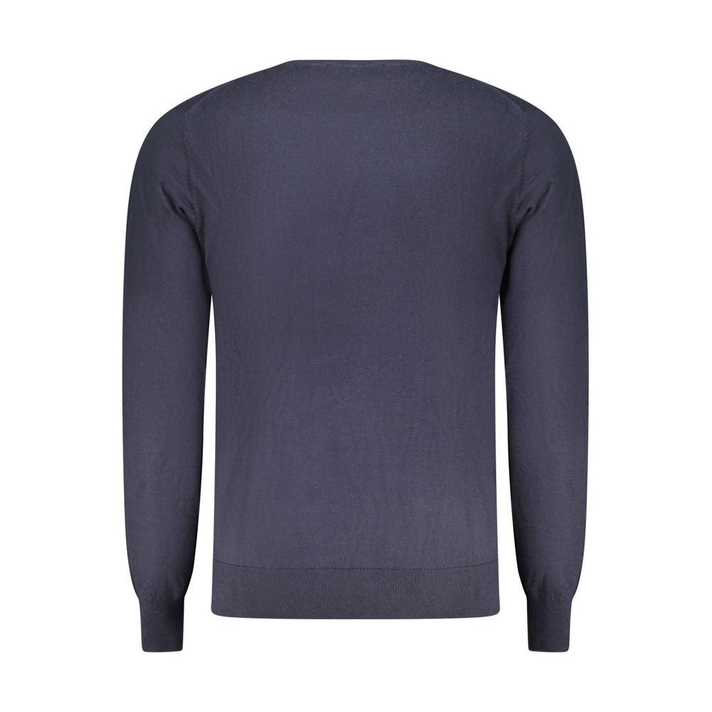 Accademia Militare Blue Cotton Men Sweater
