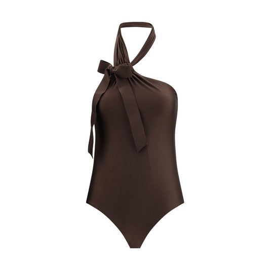 Zimmermann Brown Polyamide One-Piece Swimsuit