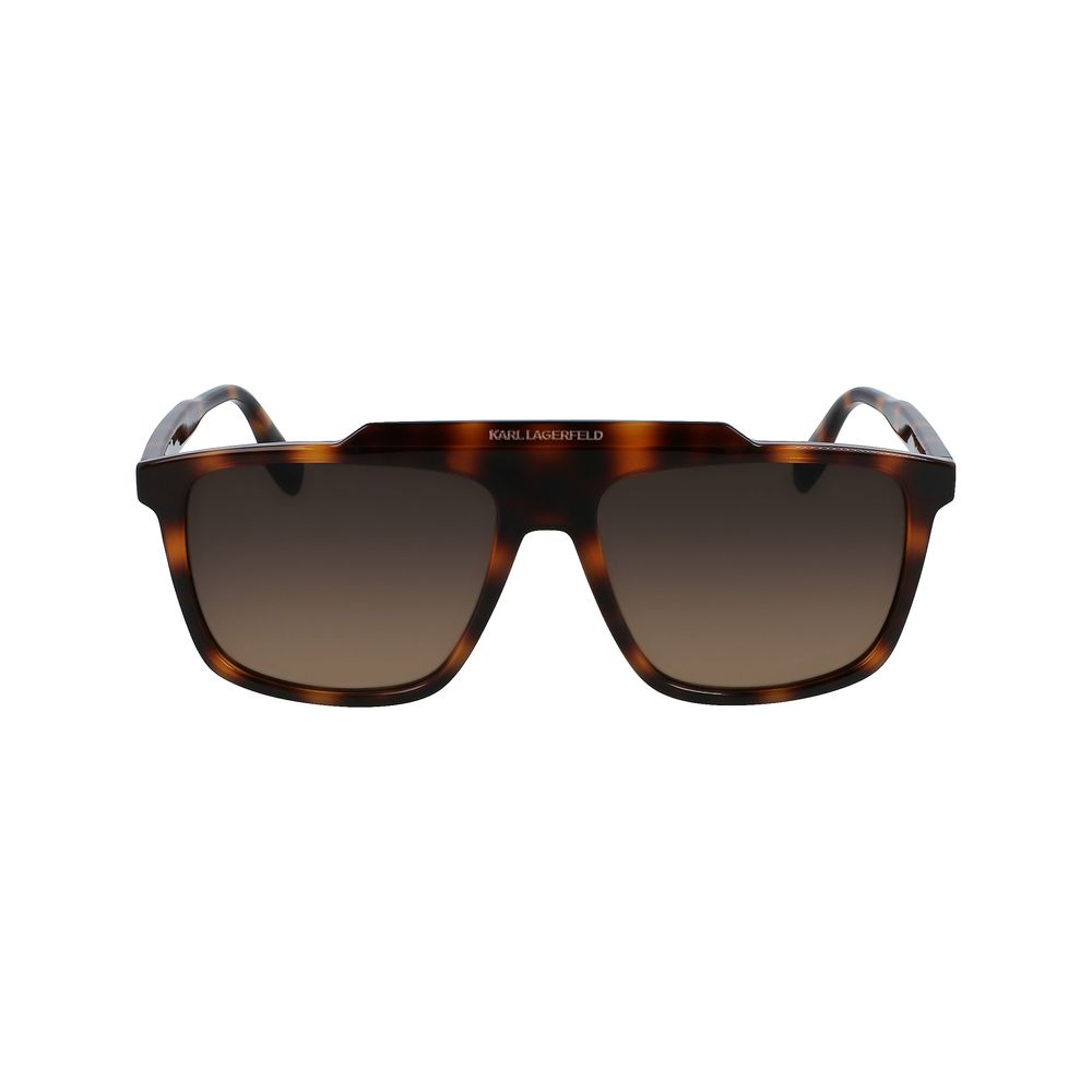 Karl Lagerfeld Brown Injected Sunglasses