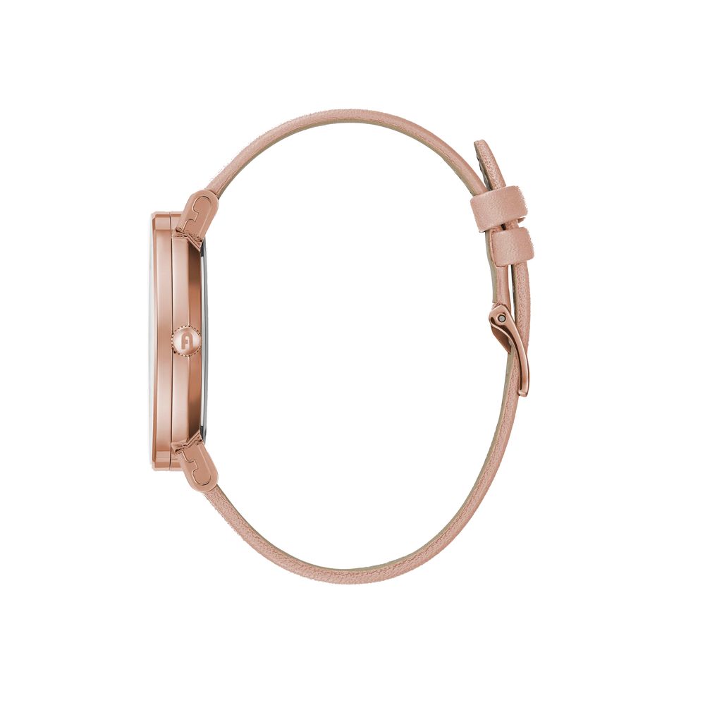 Furla Multicolor Leather Dress Watch