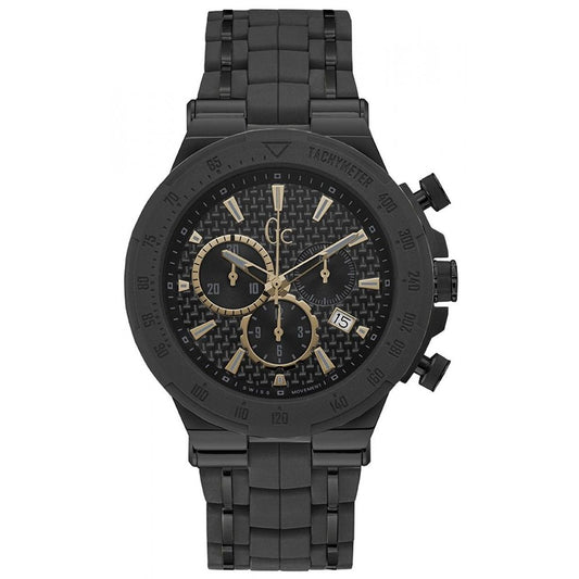 GC Black Stainless Steel Dress Watch