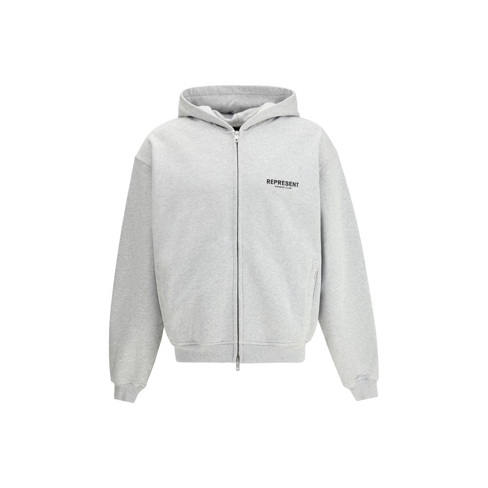 Represent Gray Cotton Sweatshirt