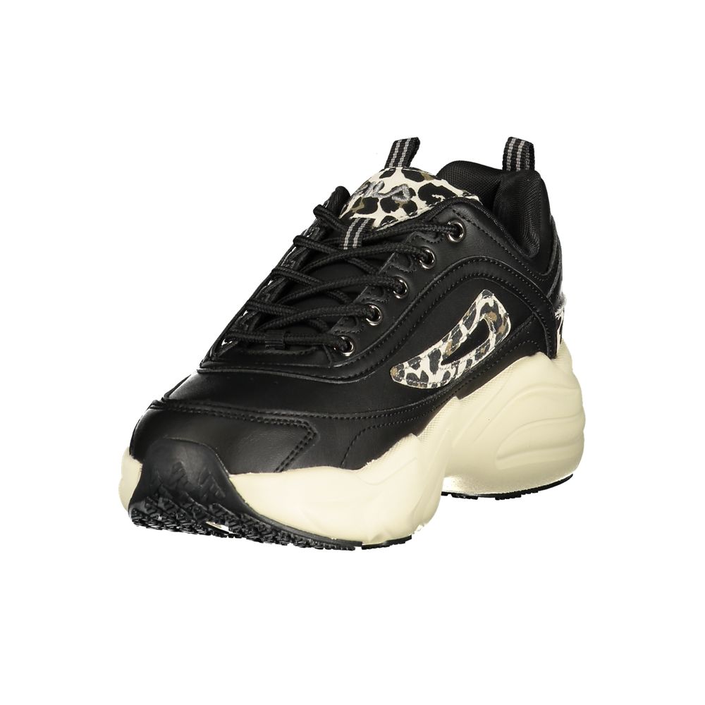 Fila Black Polyurethane Women Sneaker