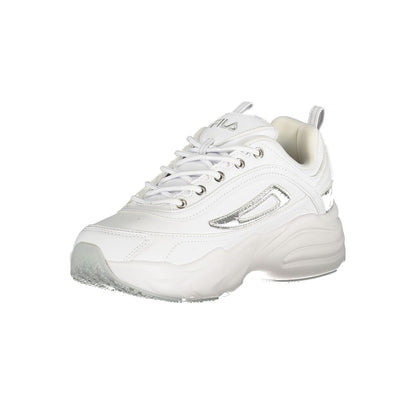 Fila White Polyurethane Women Sneaker