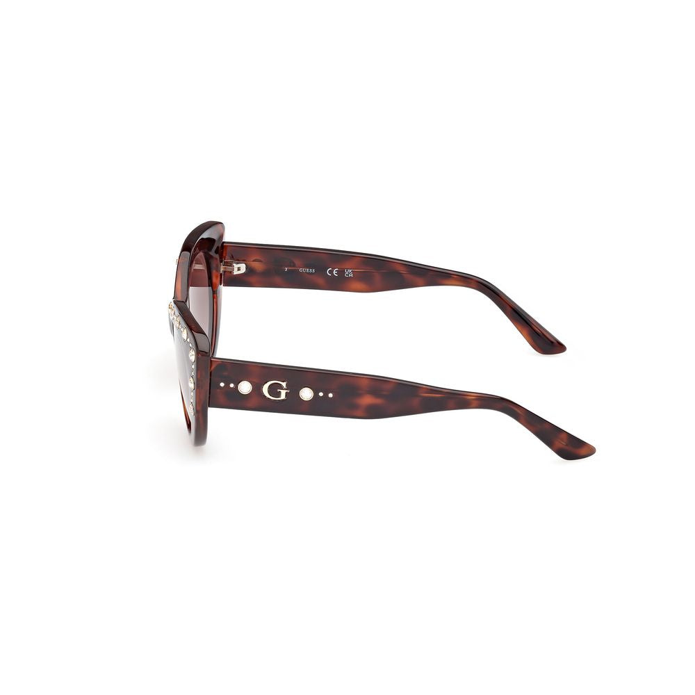 Guess Brown Resin Sunglasses
