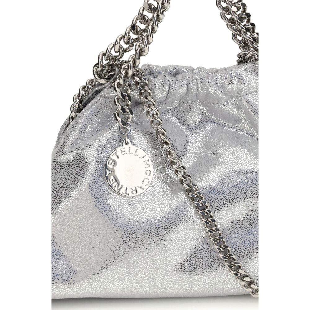 Stella McCartney Silver Polyester Shoulder Bag