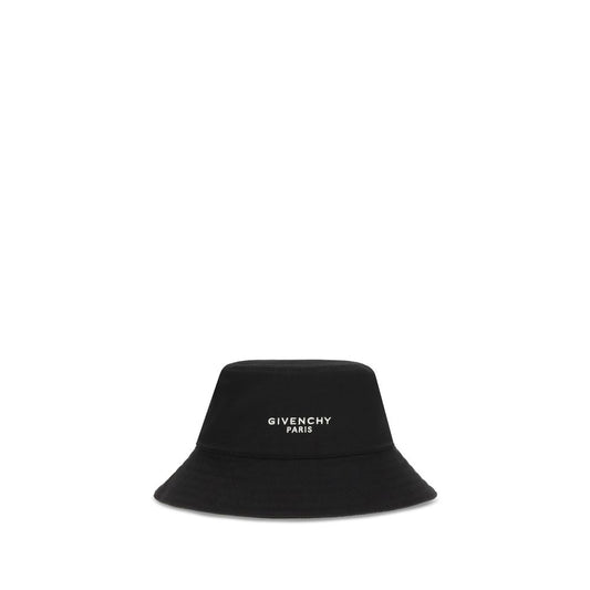 Givenchy Black Cotton Bucket Hat 1728,58 cm|M,59 cm|L,60 cm|XL,72470364320,Accessories,Black,Bucket Hats - Hats - Accessories,Givenchy,Hats - Accessories,Men,New with tags