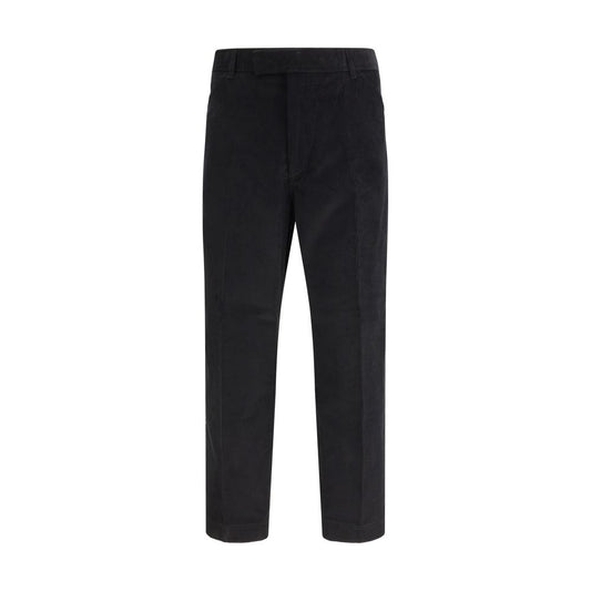 Thom Browne Black Cotton Chino Pants 1,1728,2,3,4,72470364320,Black,Chino Pants - Pants - Clothing,Clothing,Men,New with tags,Pants - Clothing,Thom Browne