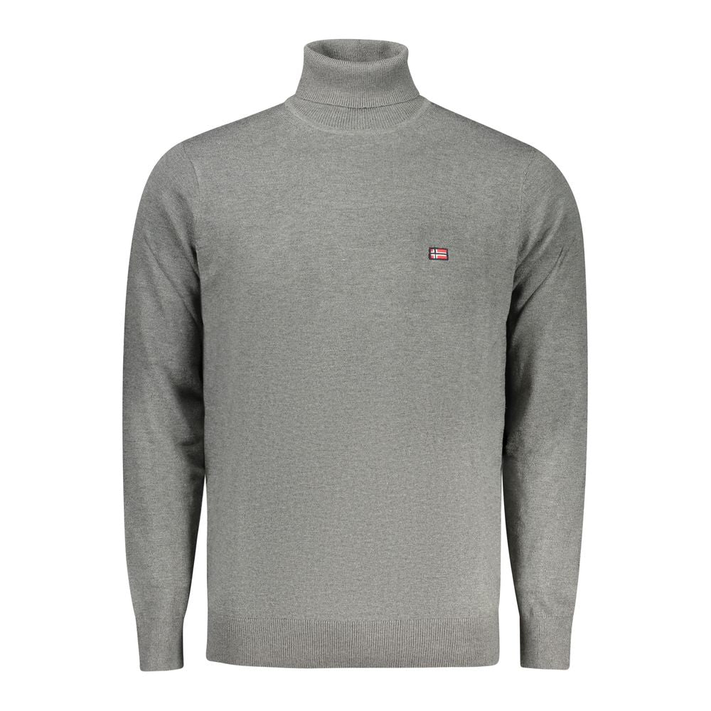 Norway 1963 Grigio Wool Men Sweater