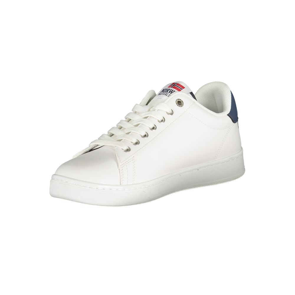 Norway 1963 White Polyurethane Men Sneaker
