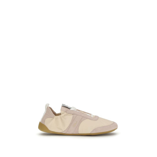 Chloé Beige Nylon Athletic Sneakers 1728,72470364320,Athletic - Sneakers - Shoes,Beige,Chloé,EU36/US6,EU37/US7,EU38/US8,EU39/US9,EU40/US10,EU41/US11,New with tags,Shoes,Sneakers - Shoes,Women