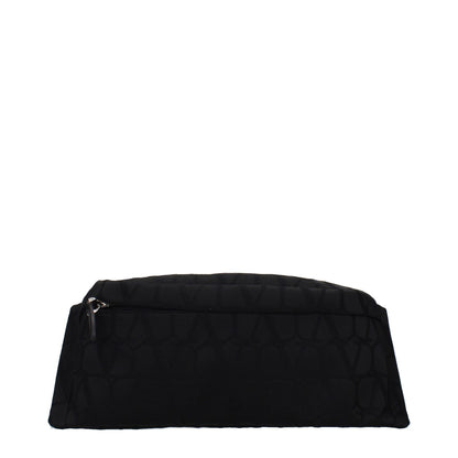 Valentino Garavani Black Fabric Backpack