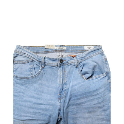 Blend Light Blue Twister Mid Waist Skinny Fit Men Denim Jeans