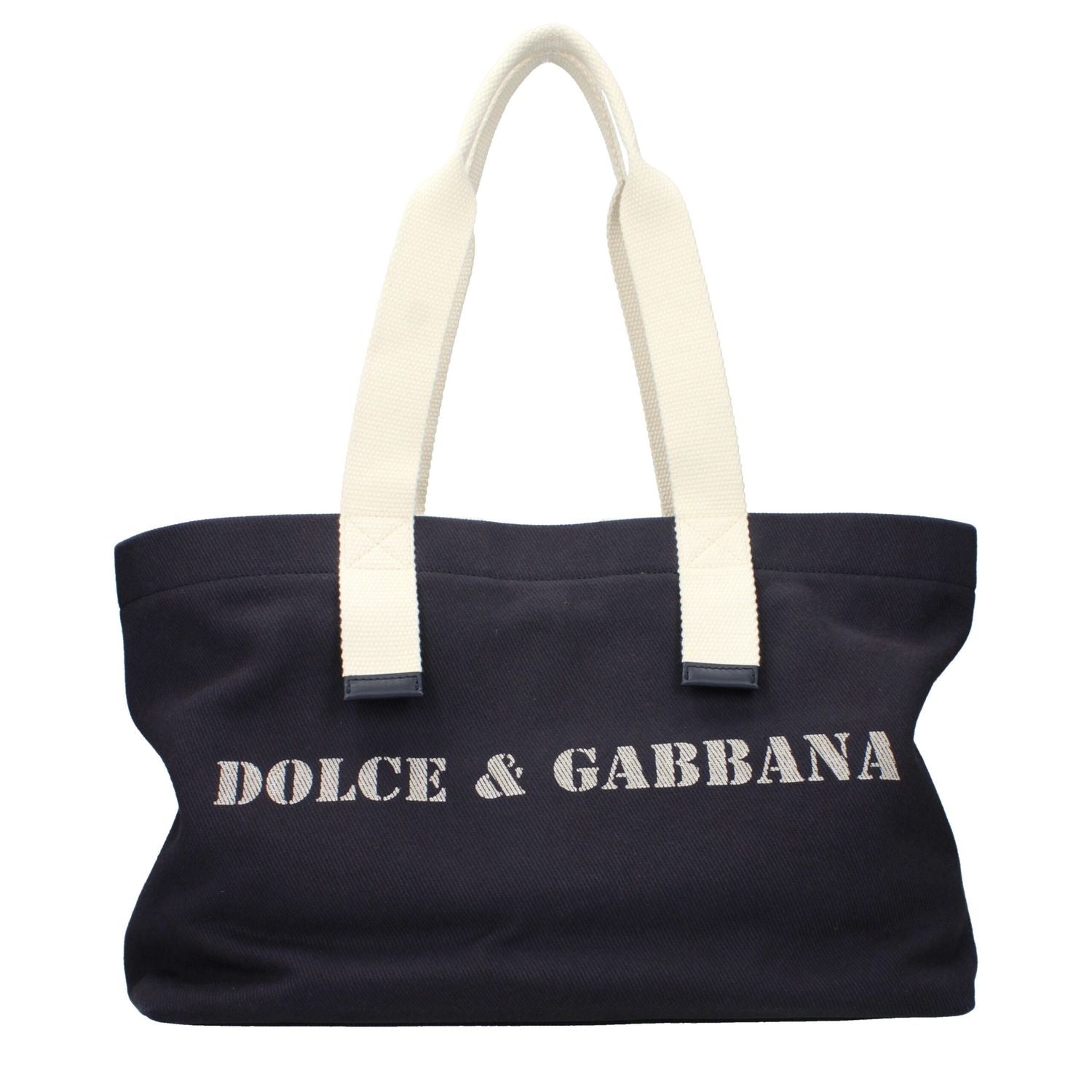 Dolce & Gabbana Blue Fabric Shoulder Bag