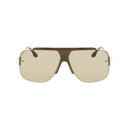 Victoria Beckham Brown Acetate Sunglasses