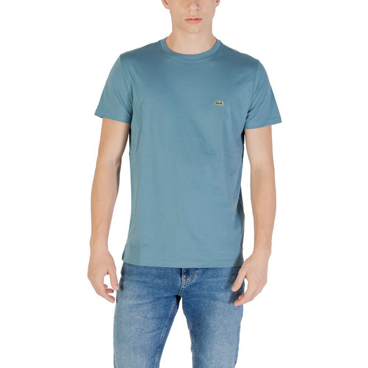 Lacoste Blue Cotton T-Shirt