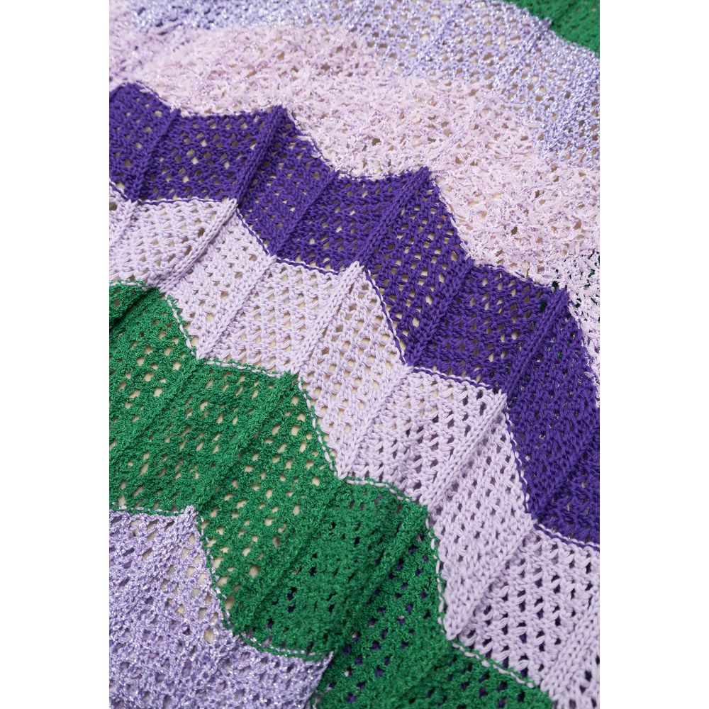 PINKO Purple Polyamide Long Dress