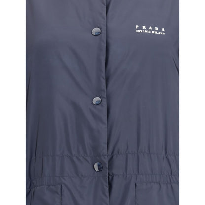 Prada Blue Recycled Polyamide Clothing