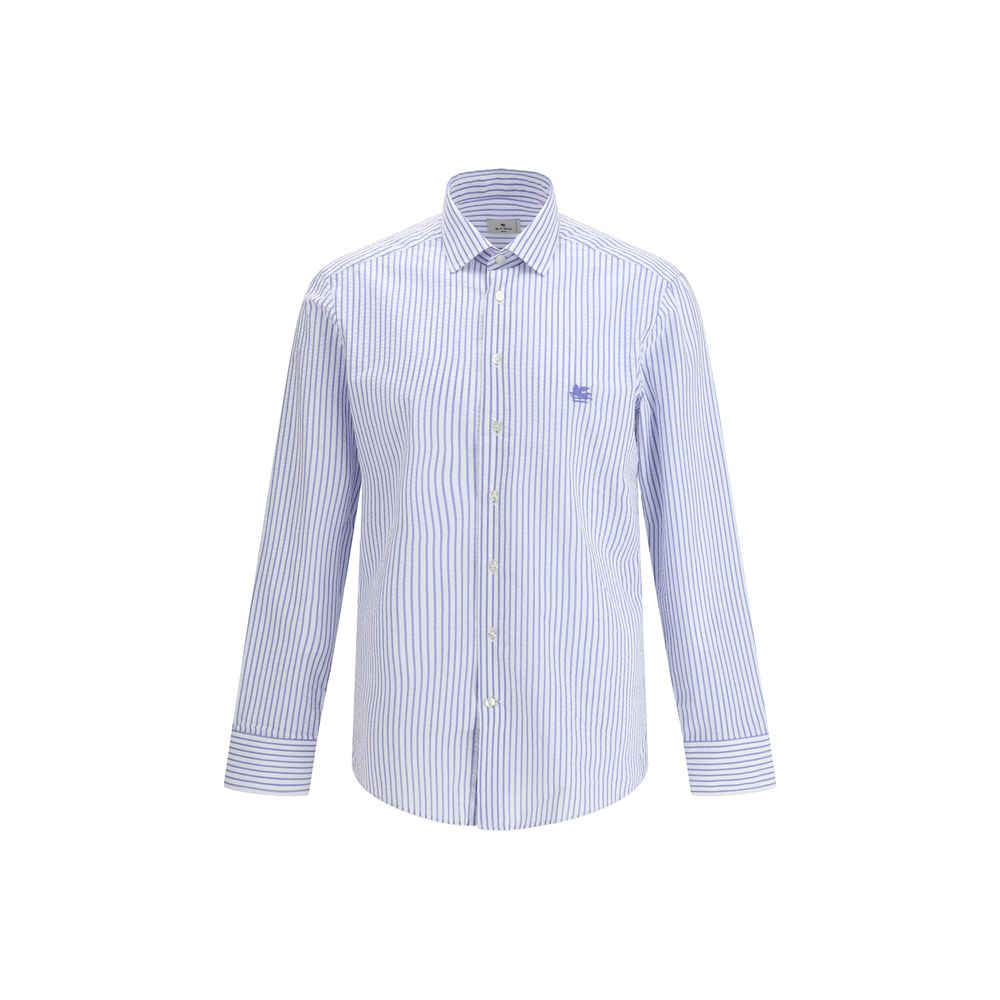 Etro Multicolor Cotton Dress Shirt