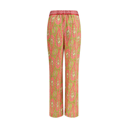 Etro Multicolor Polyester Pants