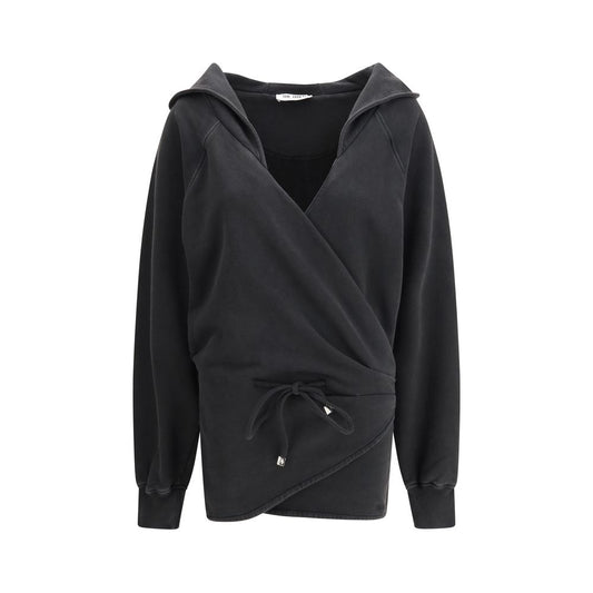 The Attico Black Cotton Casual Dress