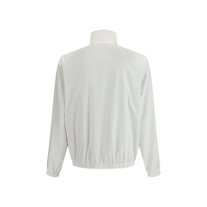 Brunello Cucinelli White Polyamide Full-Length Jacket