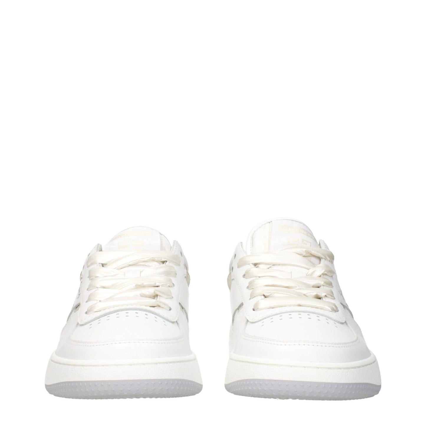 Givenchy White Leather Low Top Sneakers