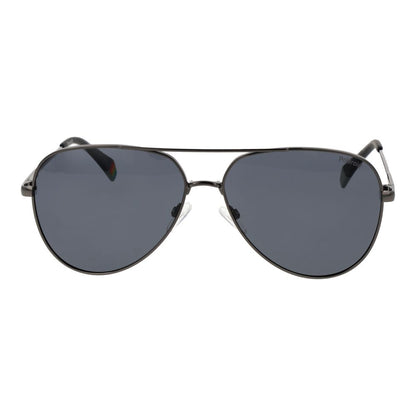 Polaroid Gray Metal Sunglasses
